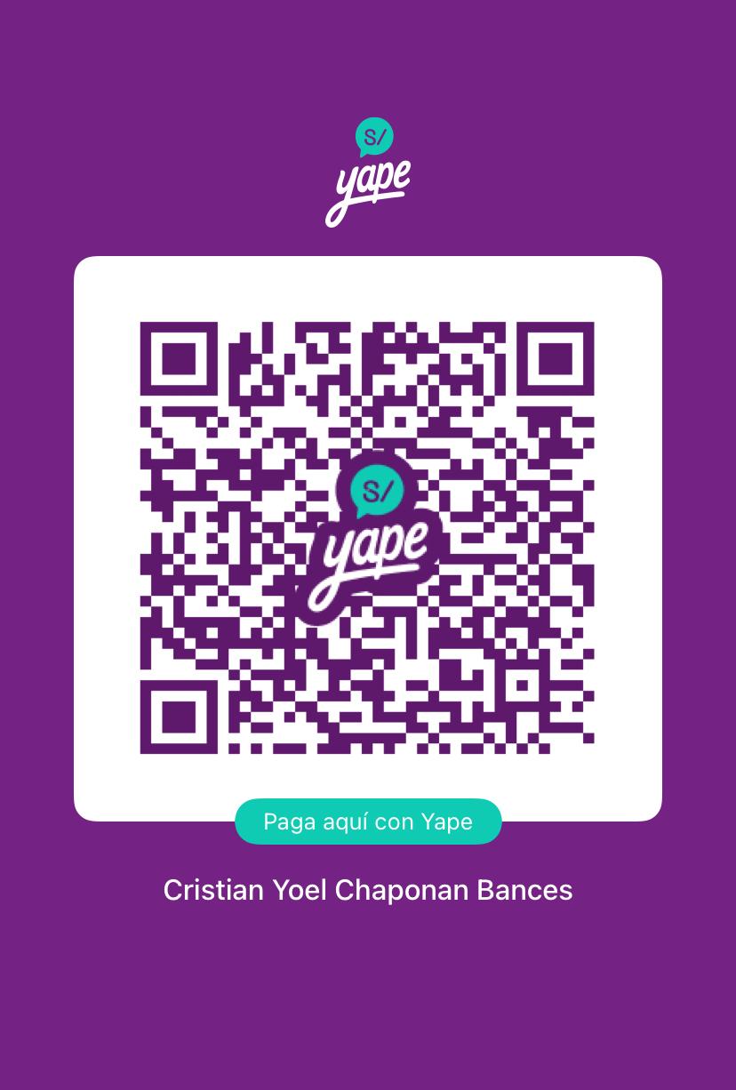 QR Yape Dr. Chapoñan